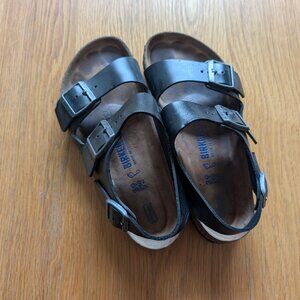 Birkenstock Milano Amalfi Leather with Soft Footbed - Size 39